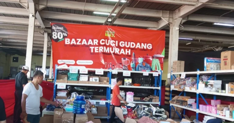 Bazar Diskonmax Tempat Belanja Barang Murah Cuci Gudang