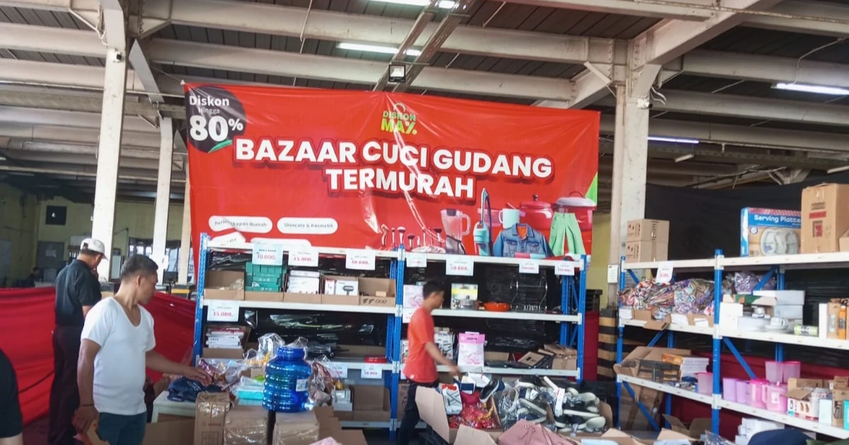 Bazar Diskonmax Tempat Belanja Barang Murah Cuci Gudang