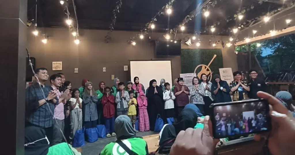 Halal Bihalal dan Santunan Yatim Respek Indonesia Siaga Ghasali Muhammad Elba